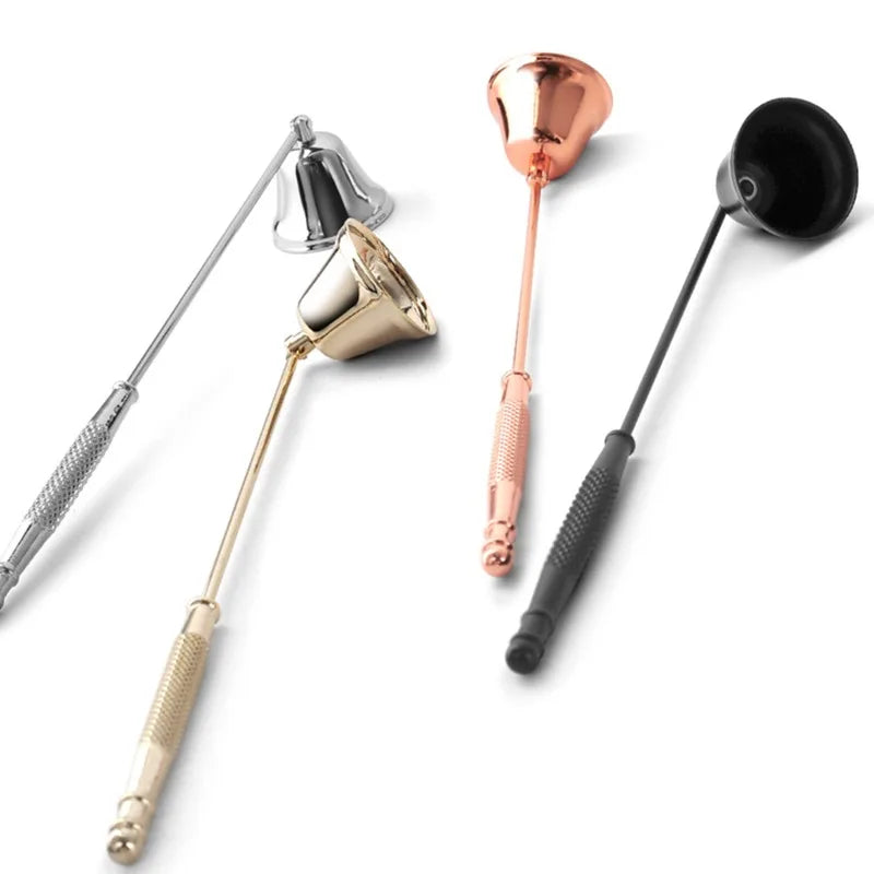 Elegant Candle Snuffer Candle Extinguisher Long Handle Candle Accessory Metal Wick Flame Snuffer Wick Snuffer Home Decor Gift