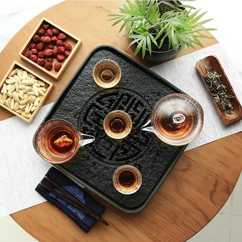 Tea Cup Japanese Style Hammered Pattern Master Cup Small Thickened Glass Cup Personal Handmade Single Cup Kung Fu Tea Set