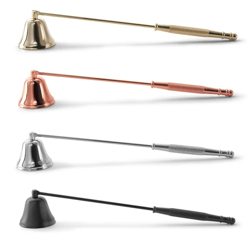 Elegant Candle Snuffer Candle Extinguisher Long Handle Candle Accessory Metal Wick Flame Snuffer Wick Snuffer Home Decor Gift