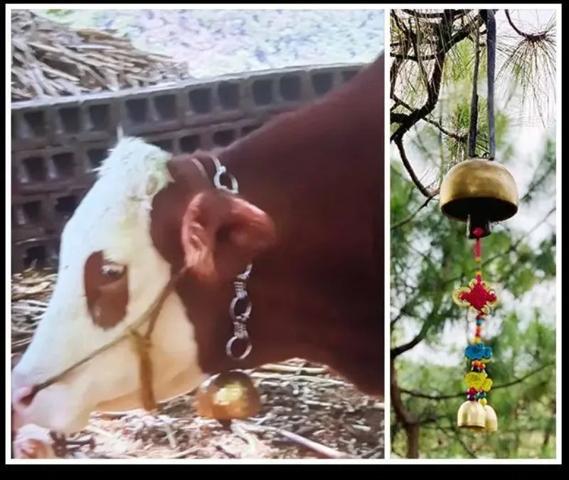Handmade Brass Bell Meditation Copper Bells Outdoor Wind Chimes Sound Healing Chakra Mindfulness Musical Instruments Percussion