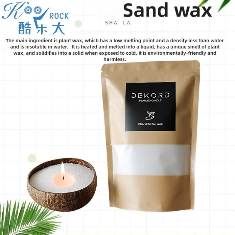 250g Hanukkah Sabbath Menorah  DIY Colored wax Granules for Quick-Stack Candles in Cups & Oil Lamps, Floating Pearl Wax Sand