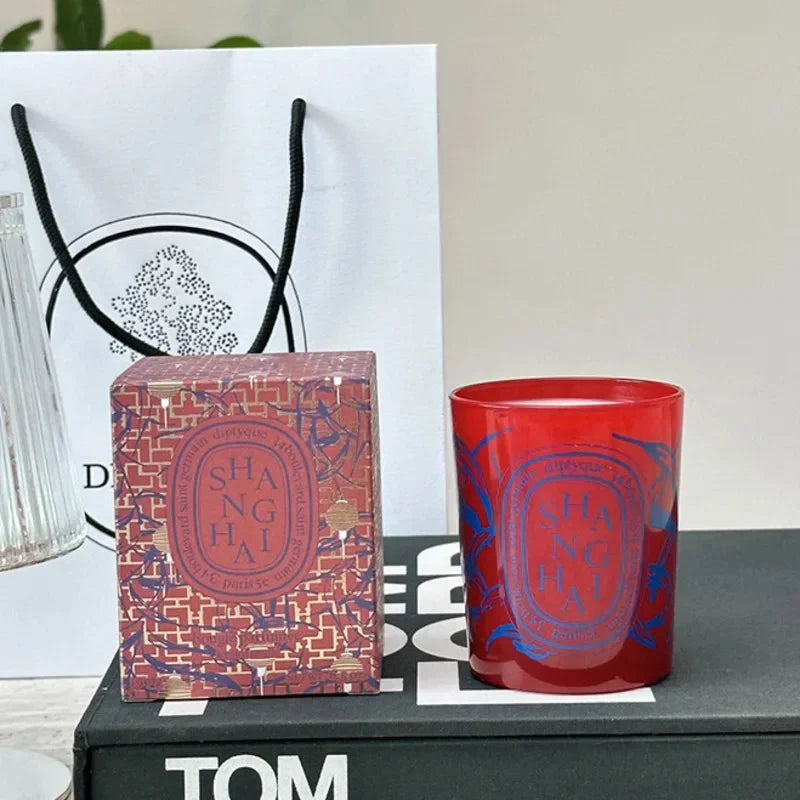 Diptyques Candles Romantic Limited City Scented Fragrance Candle Light Gift High Quality Aromatherapy Perfume Aroma Home Decor ﻿