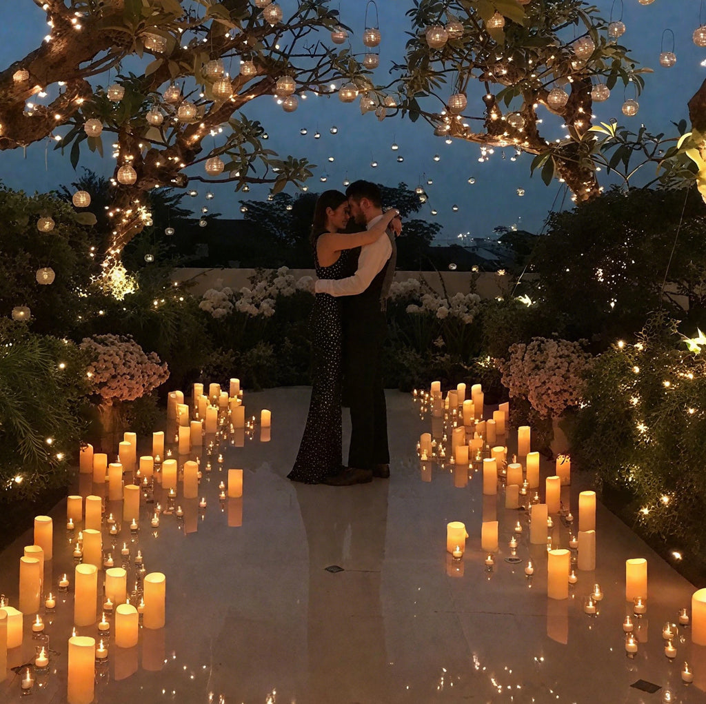 180-9Pcs Artificial Candles LED Flameless Candles for Wedding Led Candle Pillar Candles Flickering Candle for Decorative Concert