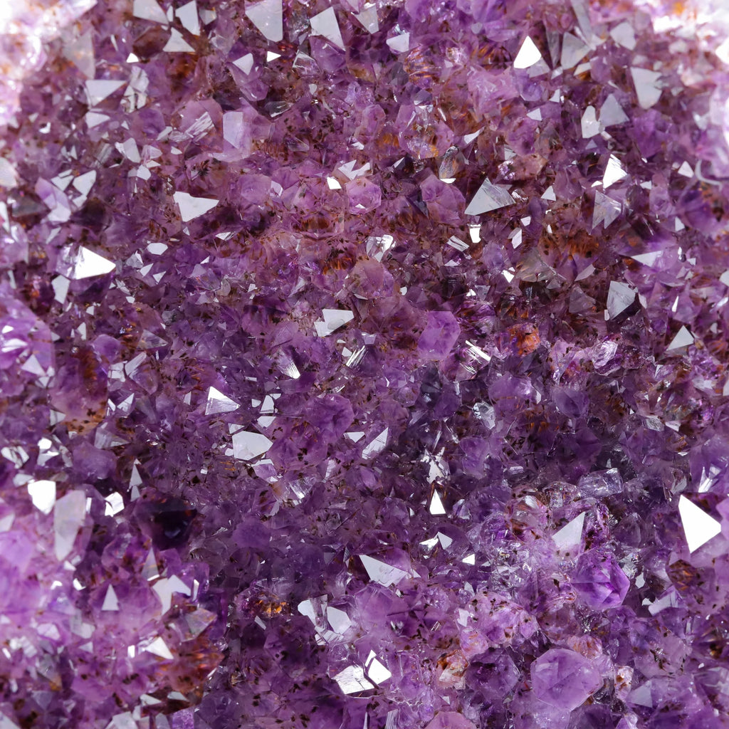 Natural Native Amethyst Cave Quartz Crystal Specimen Reiki Healing Fortune Home Office Decoration ZJD2025YILUN06