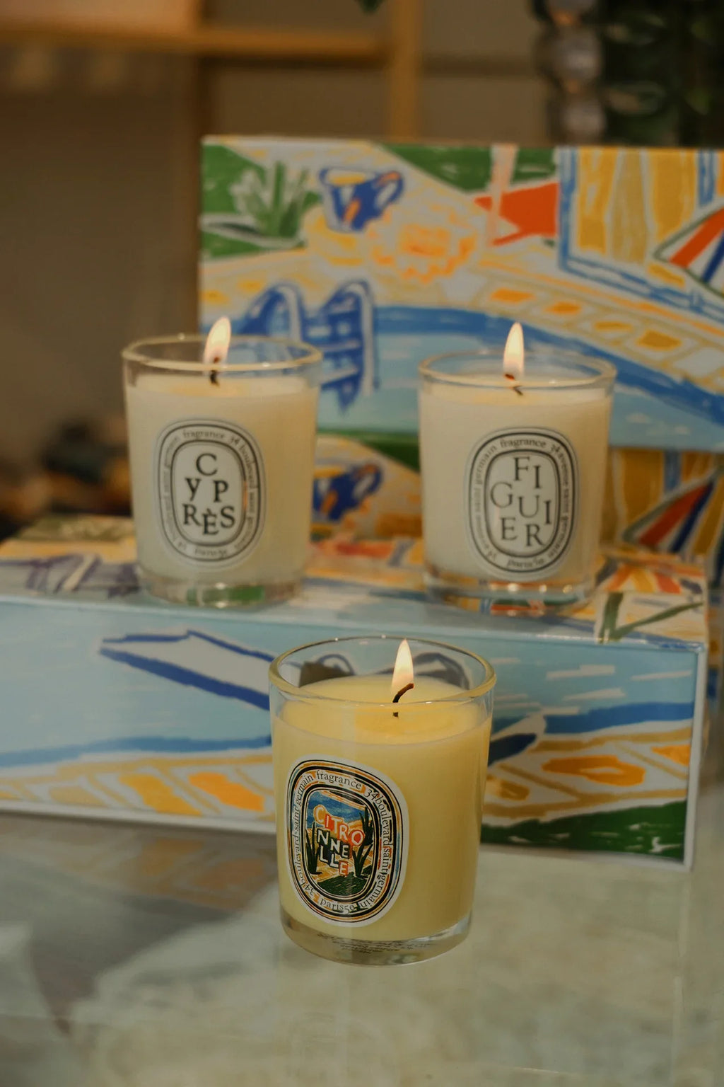 Aromatherapy Candle Natural Plant Scented Candles French Fragrance Fresh And Elegant Lasting Air Companion Aroma Gift
