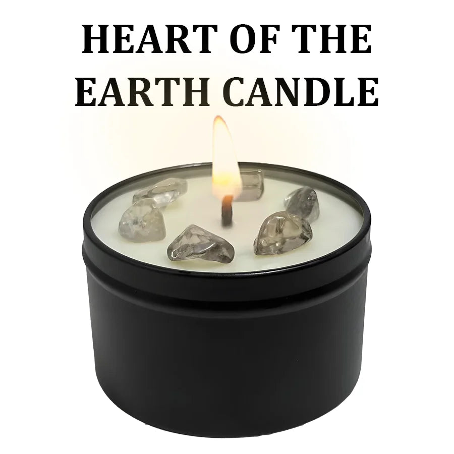 Scented Candles – 3oz Crystal Ritual Scented Candle with Soy Wax, Suitable Daily Use, Holiday Gifts, Use Halloween Home Decor
