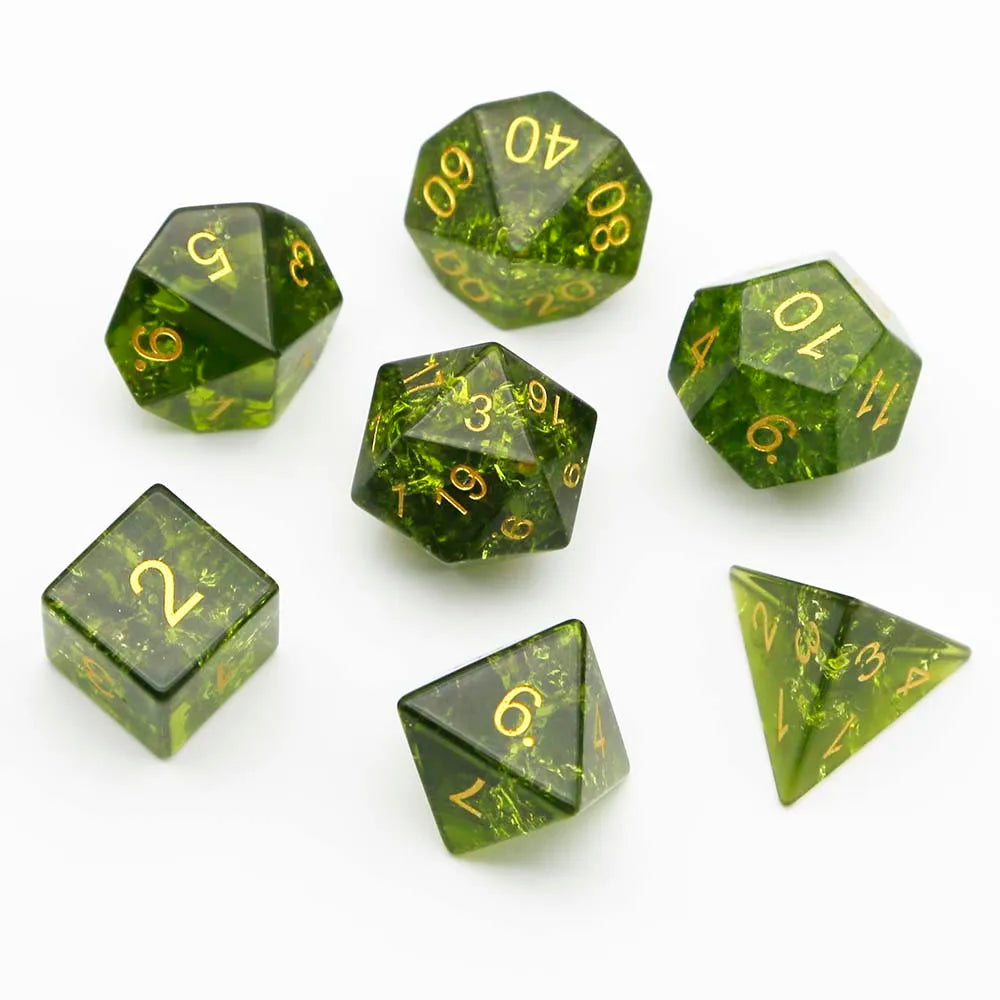 Fashion Natural Stone Hand Carved Polyhedral Dice Sets Healing Crystal Dungeon Dragons Table Board Roll Playing Games Craft Gift