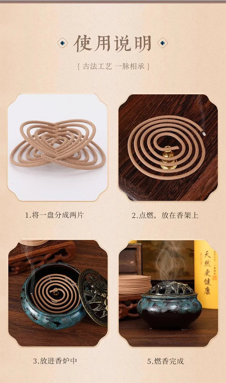 400Pcs Natural Sandalwood Sticks Home Incense Sticks Blessing Ceremony Prayer Buddha Incense Wormwood Sandalwood Agarwood