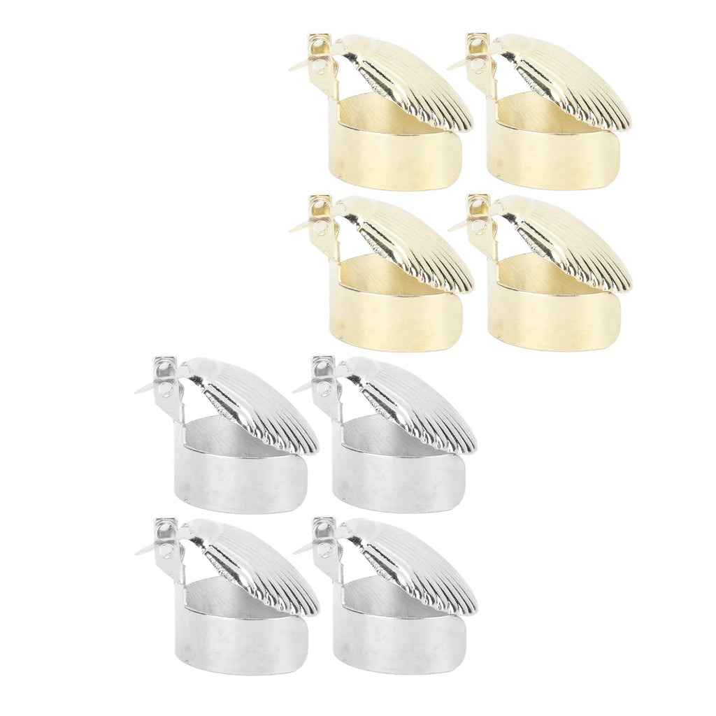 4Pcs Candle Snuffer Candle Extinguisher Metal Shell Pattern Automatic Candle Stopper for Candle Extinguishing