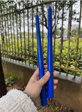 30CM Taper Candle 4 Pack - Home Interior Long Burning Dripless and Smokeless Candles Unscented - Valentines Candles for Home