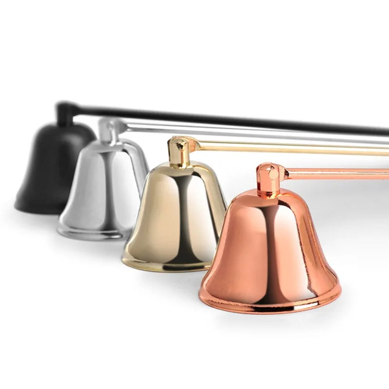 Elegant Candle Snuffer Candle Extinguisher Long Handle Candle Accessory Metal Wick Flame Snuffer Wick Snuffer Home Decor Gift