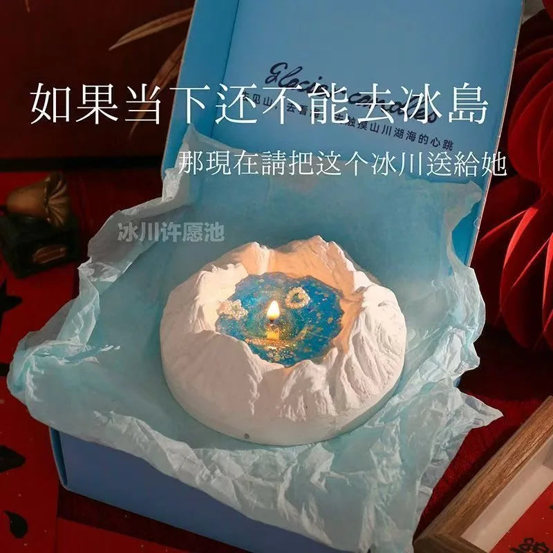 A high-end scented candle birthday gift for a female friend, a bedroom atmosphere gift box