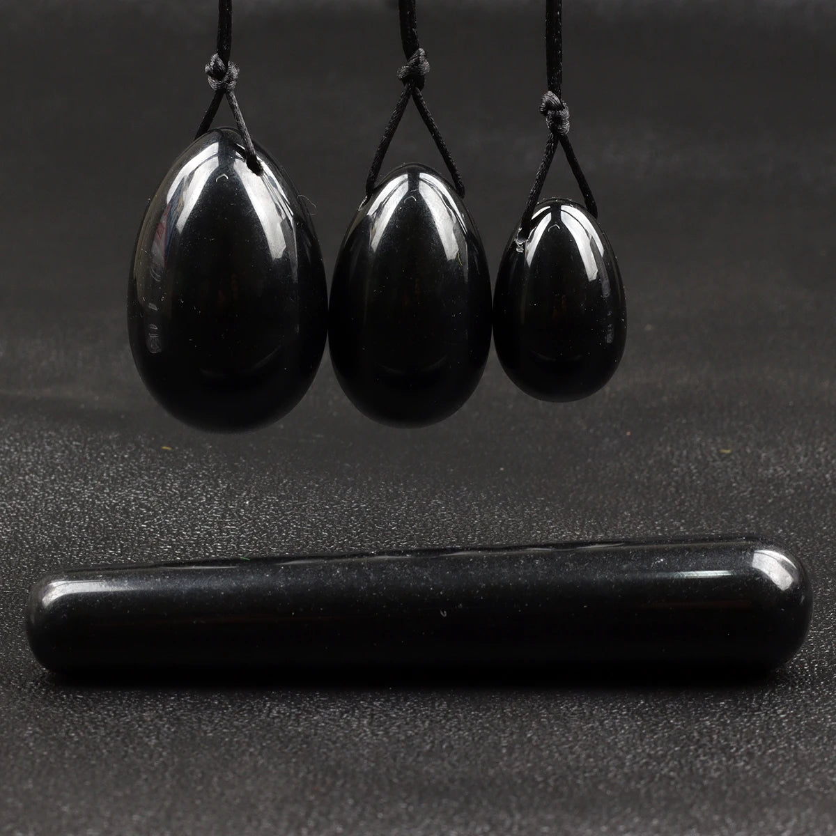 Wholesale Drill Jade Egg Set Quartz Massage Wand Crystal Stone Yoni Ball Pelvic Kegel Exercise Tool Tightening Vaginal Muscle