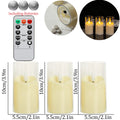 6-180PCS  Led Flameless Artificial Candles Acrylic Cup Led Candles Battery Operated Candle for Wedding Concert Activities Decor